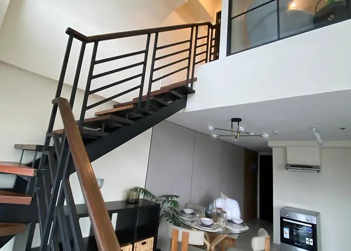 Cozy & Modern Penthouse Loft In Ortigas Area 3406